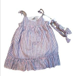 Baby Gap Red, White and Blue stripped dress